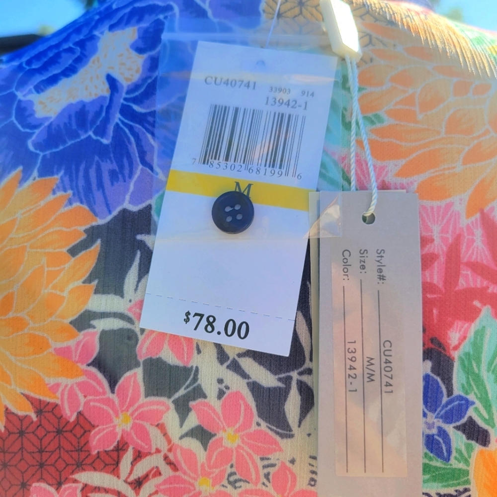 Cupio womens dress Size Medium or cover up - Picture 4 of 6